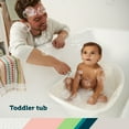 thumbnail image 4 of Safety 1st 3-in-1 Clean Fun Plastic Rigid Baby Bathtub, Harbor Mist, 4 of 9