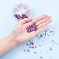 thumbnail image 2 of 1113pcs Purple No Holes Pearls 6 Size Vase Filler Undrilled Imitated Pearl Beads Makeup Filler for Christmas Wedding Party Home, 2 of 7