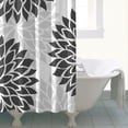 thumbnail image 4 of Waterproof Bohemian Shower Curtain 72x72 Inch Boho Style Polyester Unique Shower Curtain for Bathroom Hotel Home Decor with 12 Plastic Hooks, 4 of 5