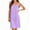 *Purple, variant on ClodeEU Women's V Neck Sleeveless Slip Dress, Casual Spaghetti Strap Midi Dress Black,Women's Plus L