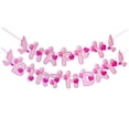 thumbnail image 2 of Letrero reutilizable de Feliz cumpleaños Cateissary con alas de mariposas Rosa, 2 of 6