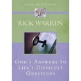 thumbnail image 1 of Pre-Owned God's Answers to Life's Difficult Questions (Hardcover) 0310273021 9780310273028, 1 of 1