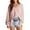 Pink(New), variant on Plus Size Women's Fashionable Solid Color Asymmetrical Hem V-Neck Long Sleeve Casual Top