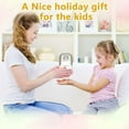 thumbnail image 5 of Luz nocturna para niños, luz nocturna recargable por USB con control táctil para bebé, luz nocturna LED portátil ajustable de tres colores montada en la pared, accesorios para habitación de bebé, 5 of 5