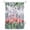 Pink, Purple, Lavender, variant on Shower Curtains for Bathroom-36"x72",Rustic Pink Flamingo Green Leaves Waterproof Bath Curtain Grommet Shower Curtain Set with Hooks