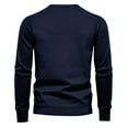 thumbnail image 5 of AherBiu Chandails pour Hommes Col Rond Manches Longues Tricot Automne Décontracté Thermique en Coton, 5 of 5