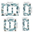 thumbnail image 2 of Yayeee Rocker Switch Wall Plate 1-Gang 4.6"x2.9" Home Decorative Outlet Cover, Green Ocean Waves Pattern, 2 of 6