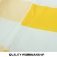 thumbnail image 5 of Ntbay 3-Piece Microfiber Toddler Sheet Set, Soft and Breathable Toddler Bedding Set, Include Crib Fitted Sheet Flat Sheet and Envelope Pillowcase, Yellow Stripe, 5 of 5