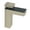 BrownX, variant on Large Adjustable F-shaped Glass Shelf Bracket Adjustable Thickness 0.14''-1.14'' Home Decoration Accessory