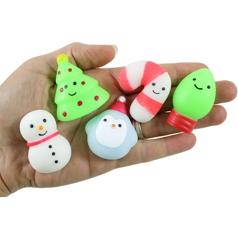 24 Christmas Winter Mochi Squishy Animals - Kawaii - Cute