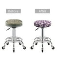 thumbnail image 5 of Haiem Leopard Print Cushion Round Bar Chair Seat Cover Bar Chair Cushion Covers Elastic Washable Bar Chair Cover,Protects from Scratches and Stains-14 inch, 5 of 7