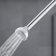 thumbnail image 3 of Extensión de brazo de ducha de plata brillante, ajuste universal para conexiones de cobre, fácil instalación sin plomería, libre de óxido, duradero, mejora el alcance del cabezal de la ducha, 3 of 8