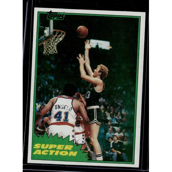 Topps Larry Bird Trading Card 1981-82 #101E