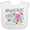 AA-White, variant on Inktastic My Great Aunt Loves Me Cute Dragonfly Boys or Girls Baby Bib