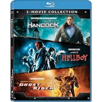 New Triple Feature Pack: Ghost Rider, Hancock & Hellboy (Blu-ray)