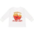 thumbnail image 3 of Inktastic Hooray It's Fry-Day with Cute Fries Boys or Girls Long Sleeve Toddler T-Shirt, 3 of 5