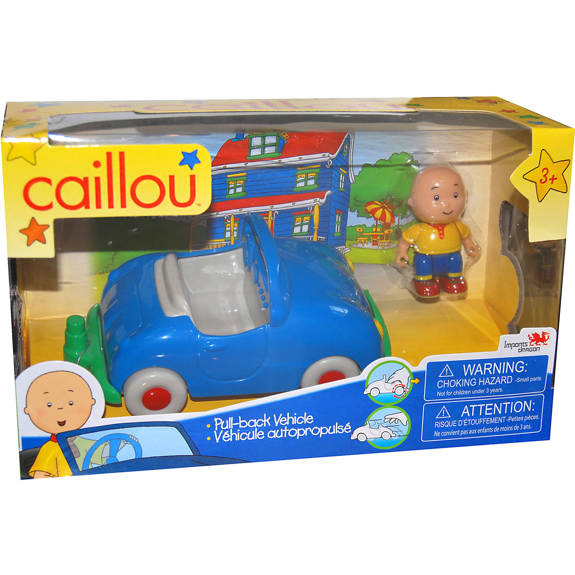 Imports - Caillou Vehicle, Blue C - Walmart.com
