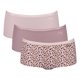 thumbnail image 1 of Sloggi braguitas de mujer, pack de 3 - GO Crush Short C3P, braguitas, algodón elástico Rosa XL (X-Large), 1 of 7