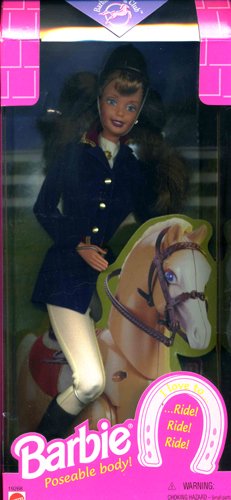 barbie loves her horse