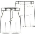 thumbnail image 3 of Classroom School Uniforms Little Kid Flat Front Shorts CR201K, 3 of 3