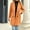 Khaki, variant on Tejiojio Clearance Rollbacks Fashion Women's Solid Color Lapel Woolen Cloth Leisure Time Long Coat
