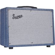 Supro 1970RKC Keeley Custom 10 25W 1x10 Tube Guitar Combo Amplifier Blue Rhino Hyde
