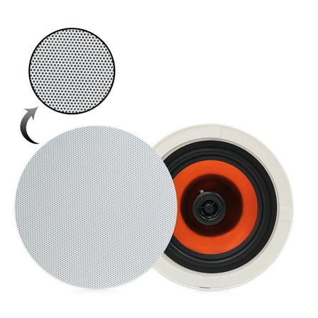 2PCS Bluetooth Ceiling Speaker Independent True Wired Stereo Bluetooth Digital Amplifier for Home