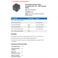 thumbnail image 2 of Rear Window Defroster Relay - Compatible with 1997 - 2003 Chevrolet Malibu - AC Delco, 2 of 2
