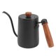 thumbnail image 5 of Hervidor de café para verter con boquilla de cuello de cisne, hervidor de café de acero inoxidable de 20oz, tetera, cafetera para cafetera, 5 of 14