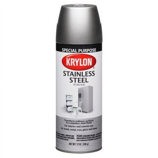Krylon Stainless Steel Paint, Stainless Steel, 11 oz. 