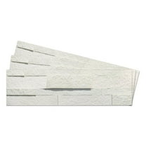 Stoneflex Gray Natural Stone Tiles 1 sq ft Cover Area, for Kitchen Bathroom 10 Pack