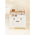 thumbnail image 1 of Coco Village Wooden Kitchen Toy Pretend Playset for Children, 1 of 42