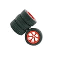 thumbnail image 1 of serony 4x Pneus et Roues pour Crawler 1.18 Pouces pour Wltoys P929 K969 K979 Échelle Rouge P939 1:28 Rouge 30x12mm, 1 of 6