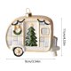 thumbnail image 3 of Decoraciones de PVC, decoraciones navideñas, coronas navideñas, copos de nieve, adornos colgantes para árbol de Navidad, accesorios decorativos para arreglos de escenas, decoraciones de Halloween, dec, 3 of 6