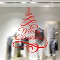thumbnail image 2 of Merry Christmas Wall Sticker Extraíbles Murales Decoración de la fiesta de Navidad Accesorio (rojo), 2 of 4