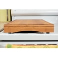 Camco Bamboo Stove Top Work Surface with Adjustable Legs & Built In