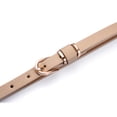 thumbnail image 3 of Beltox Women’s Skinny Leather Khaki Belt Waist or Hips Ornament Size 34, 3 of 4