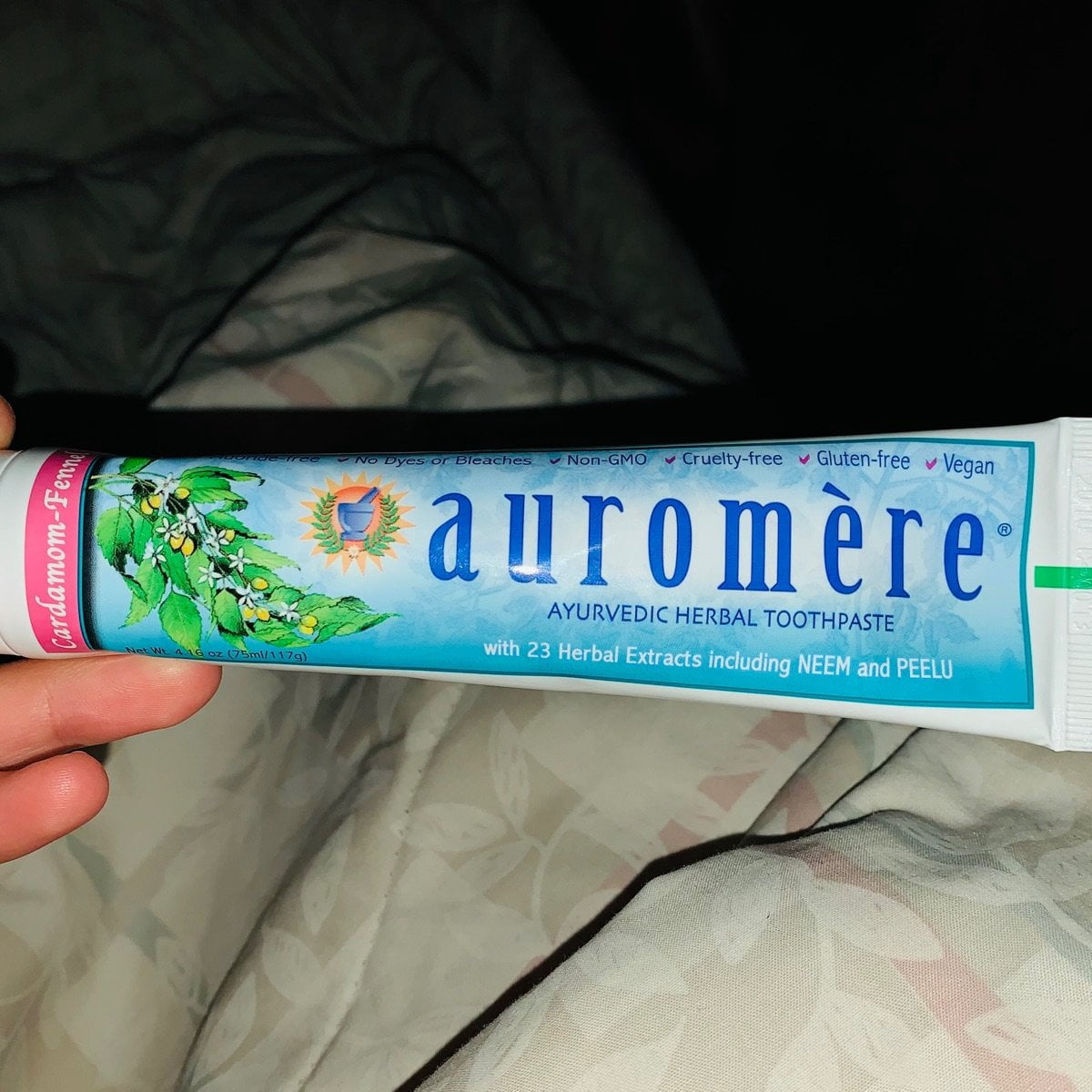 Auromere Herbal toothpaste, Mint Free, 4.16 Oz