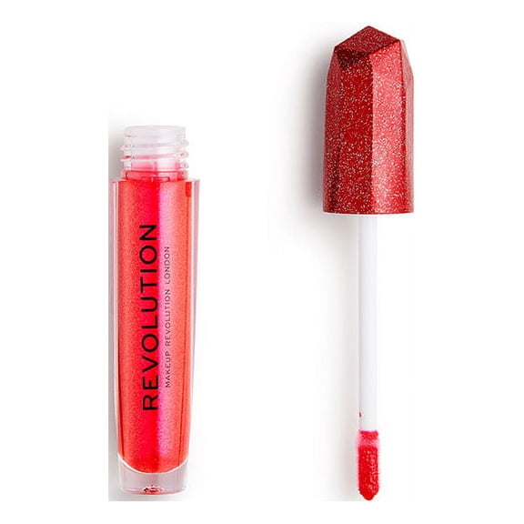 Makeup Revolution - Precious Stone Glitter Lip Topper in Ruby Crush