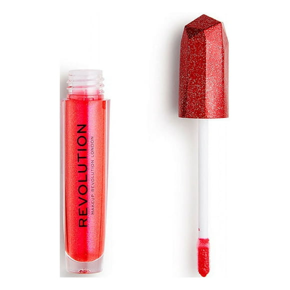 Makeup Revolution - Precious Stone Glitter Lip Topper in Ruby Crush