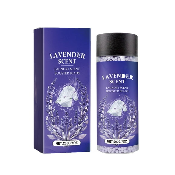 Riforla Scented Laundry Perfume Beads Natural Freshness Infuser Long Lasting Fragrance Enhancer Ideal for All Washable Fabrics Eco Conscious Choice Cleaning Agents Purple