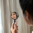 thumbnail image 4 of Hand Mirror Handheld Mirror for Makeup mini mirror, 4 of 5