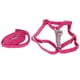 thumbnail image 4 of Arnés y chaleco reflectante para perros pequeños y medianos, color rojo rosa, para paseos nocturnos seguros, 4 of 8