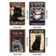 thumbnail image 5 of Placa Metal Vintage Gato Pintura Hierro Rectangular Bar para El 20x30cm 6 Uds., 5 of 9