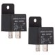 thumbnail image 1 of 2 Packs Of Relays 4-Pin 12v 40A Relay Kit Spst Model: JD2912-1H-12VDC 40A 14VDC Car Switch And Starter hwy, 1 of 5
