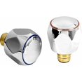thumbnail image 1 of Warmer System Standard Hot And Cold Replacement Tap 2cm Chrome Head Red And Blue, 1 of 4