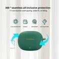 thumbnail image 2 of Soft Silicone Earphone Cover For Realme Buds T200 Lite Headset Protector, 2 of 8