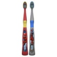 OralB Kids Marvel's Spiderman Manual Toothbrush, Soft Bristles, 2 ct