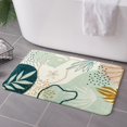 thumbnail image 1 of Alfombra de baño Uphome, moderna, abstracta, terciopelo, antideslizante, 50 x 80 cm, 1 of 7