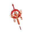 thumbnail image 2 of yotijay Chinese New Year Wreath Wreath Party Supplies Home Decoration Garland Hanging Snake, 2 of 9